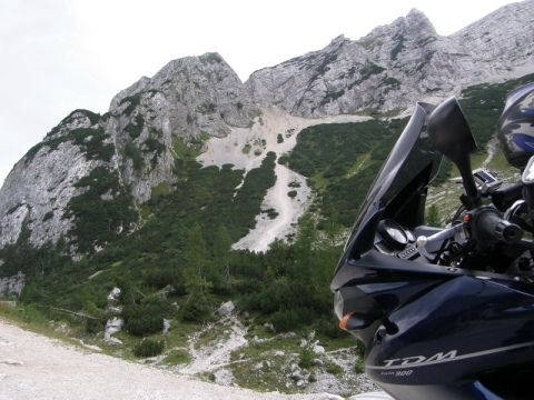 206 / Vrsic pass : Bovec - Kranjska Gora