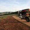 Moto Ruta a75--vialle-chalet-- photo