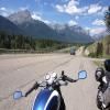 Moto Ruta cochrane-to-lake-louise- photo