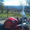 Moto Ruta pine-mountain-view- photo