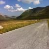 Motorcycle Road gran-sasso-d-italia-- photo